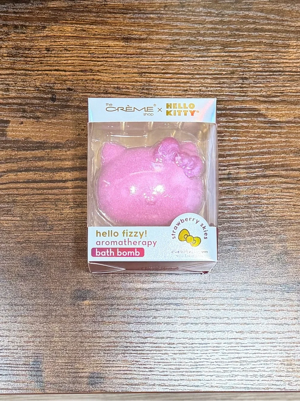 The Crème Shop Hello Kitty Pink Aromatherapy Bath Bomb by The Crème Shop
